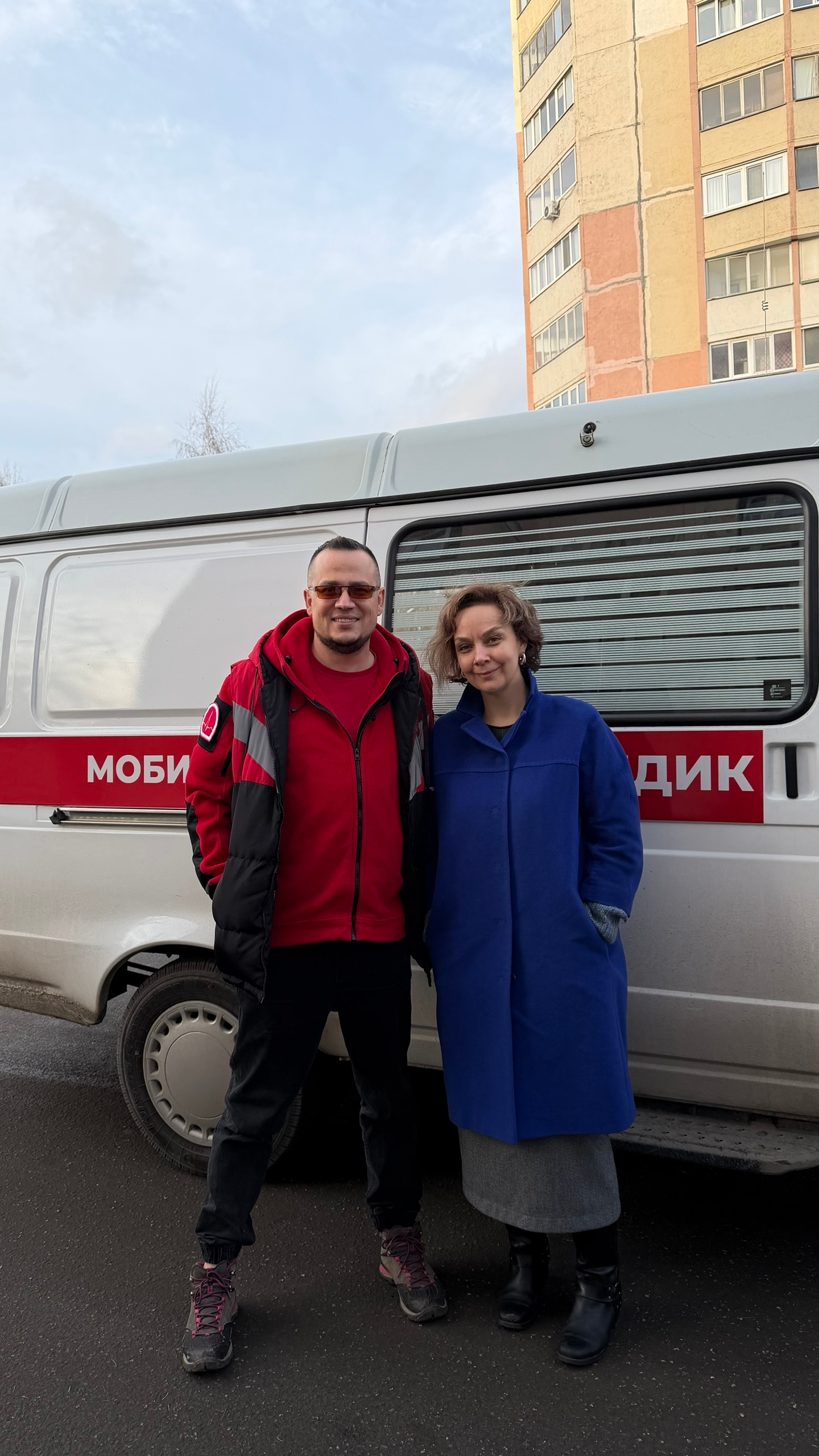 Осуществляем медперевозку бойцов СВО